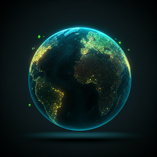 Futuristic dashboard with global carbon-sequestration heat-map - Verification 2.0.