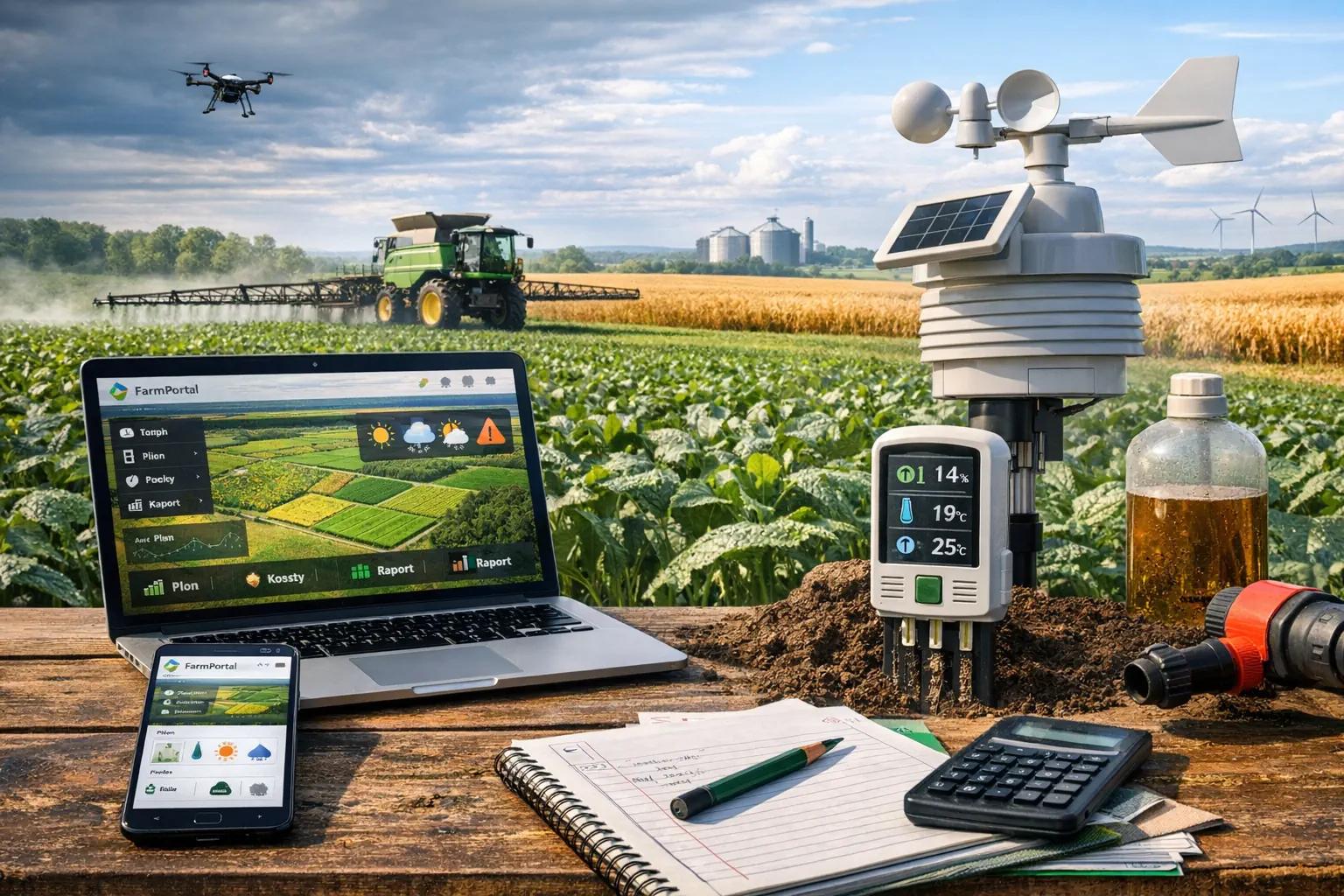 Precision farming with drone monitoring and GIS analytics
