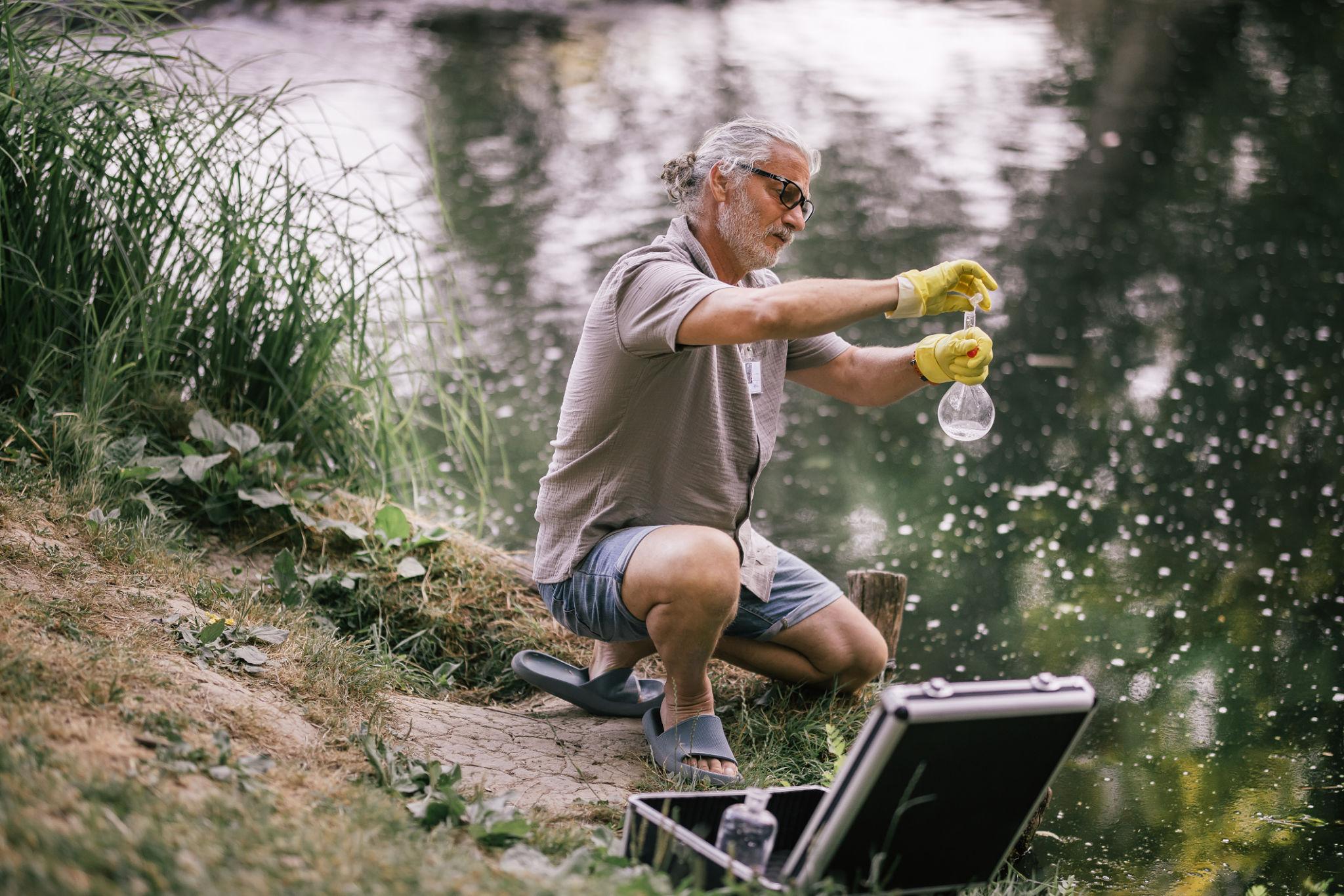 Carbon sampling detail