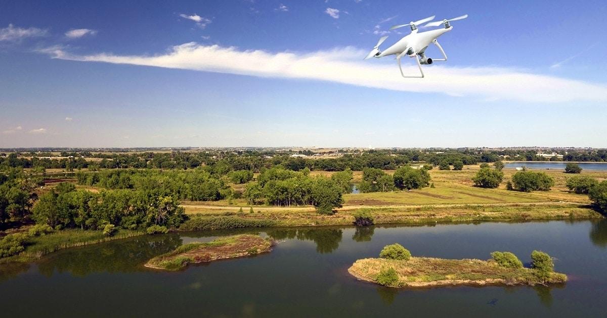 Drone LiDAR environmental survey